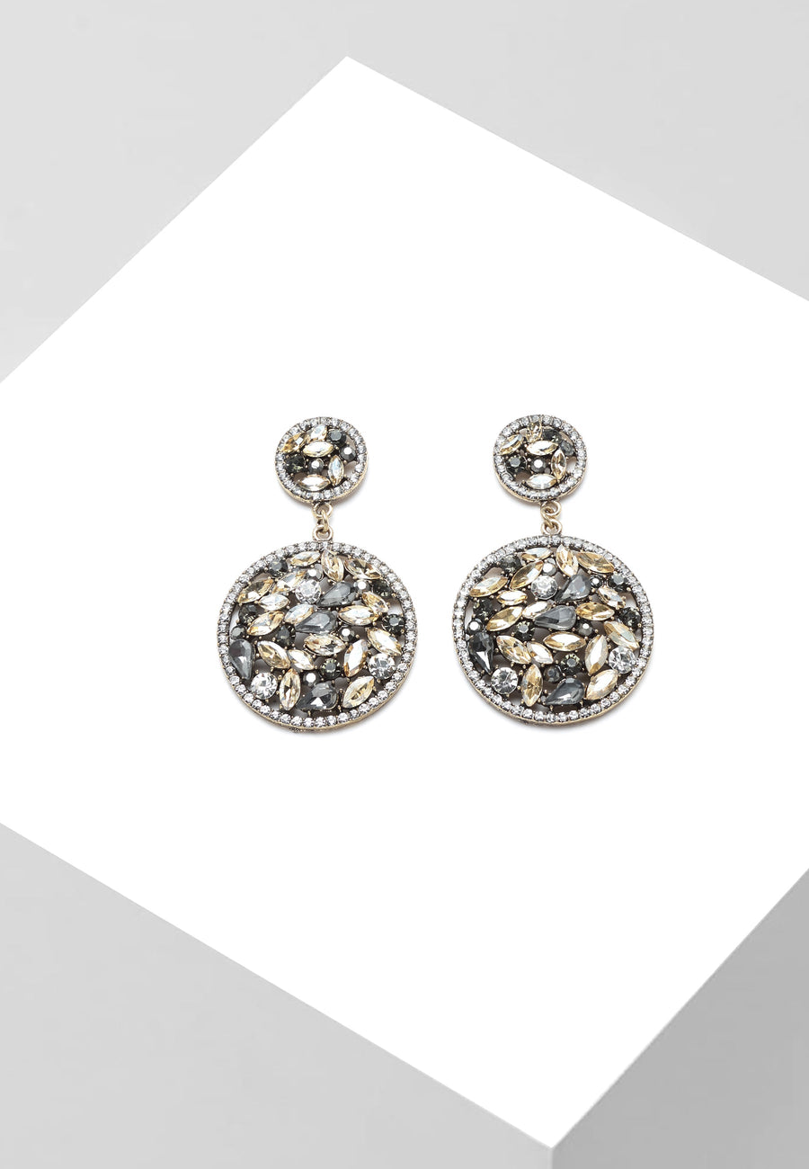 Statement Bling Crystal Rhinestone øreringe