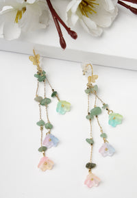 Green Chime Earrings