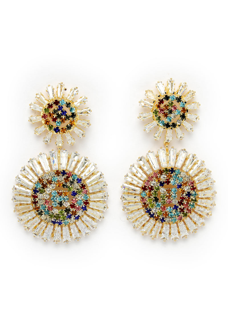 Luxurious Cubic Drop Earring