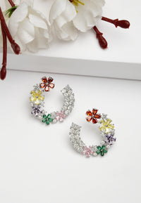 Dainty Floral Hoops