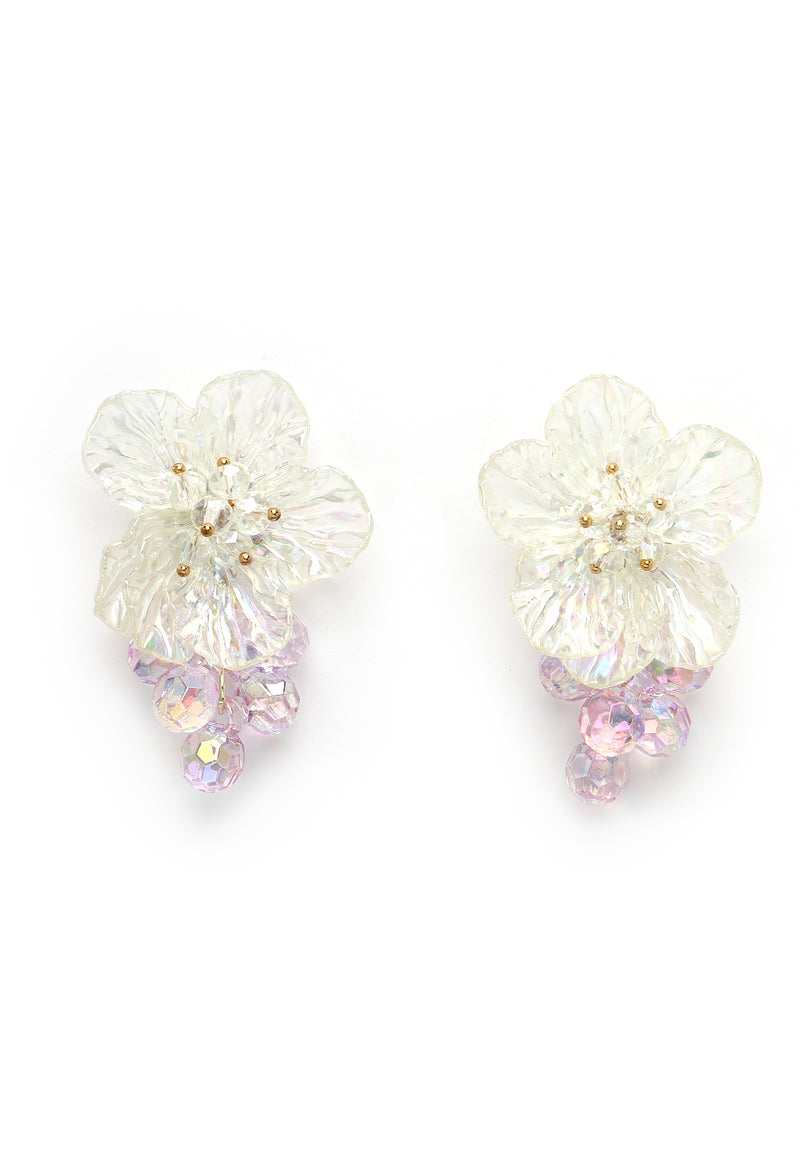 Ethereal Bloom Drop Earrings