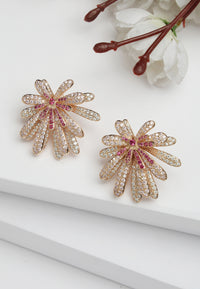 Daisy Zirconia Studs