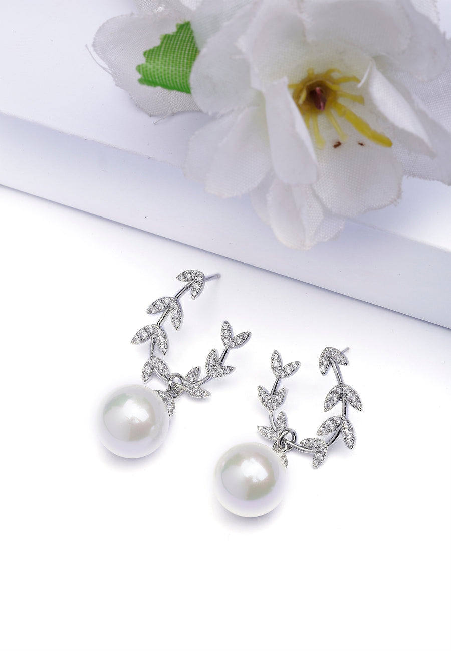 Boucles d'oreilles rondes élégantes