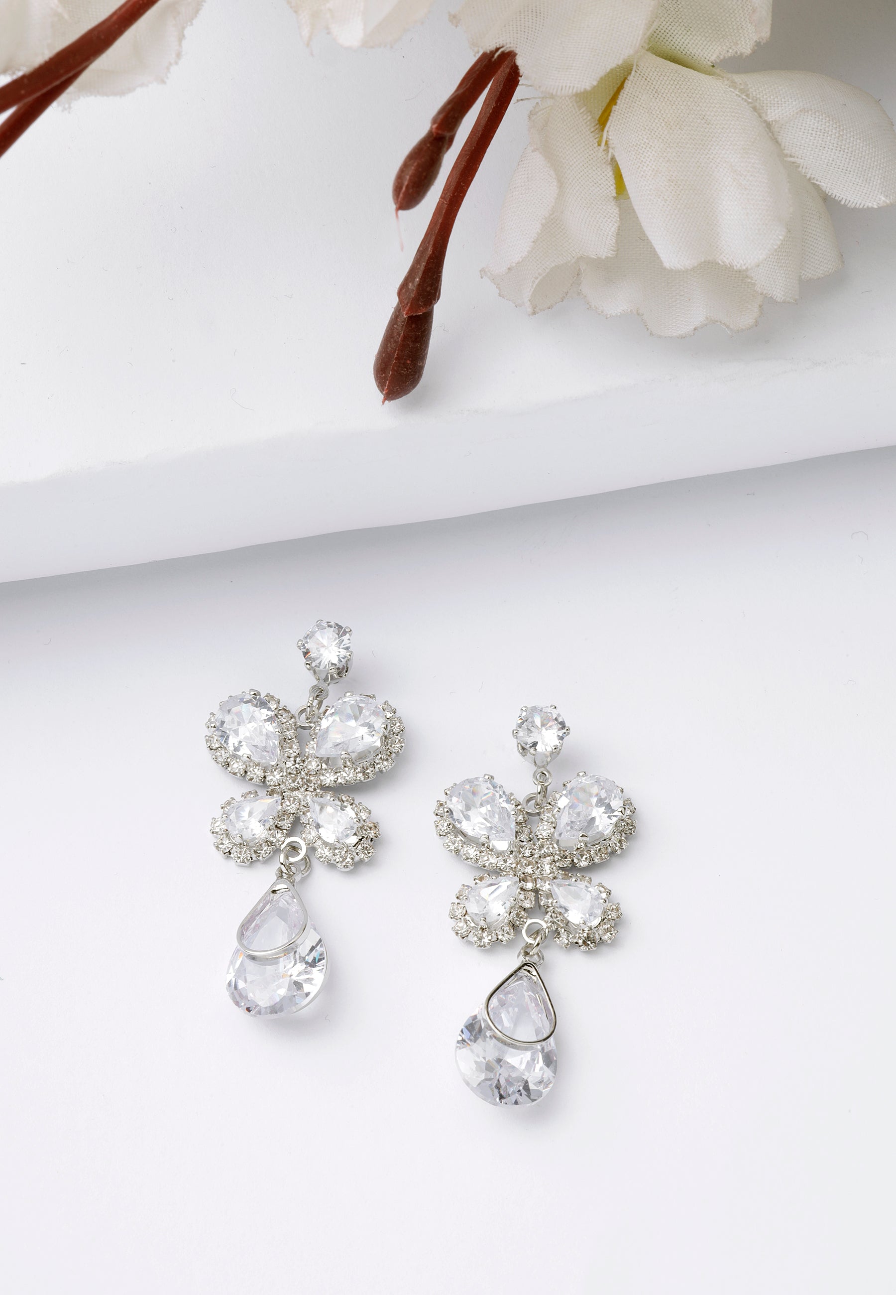 Charming Butterfly Drop Earrings