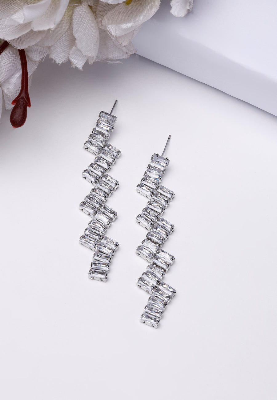 Boucles d'oreilles Zigzag Élégantes