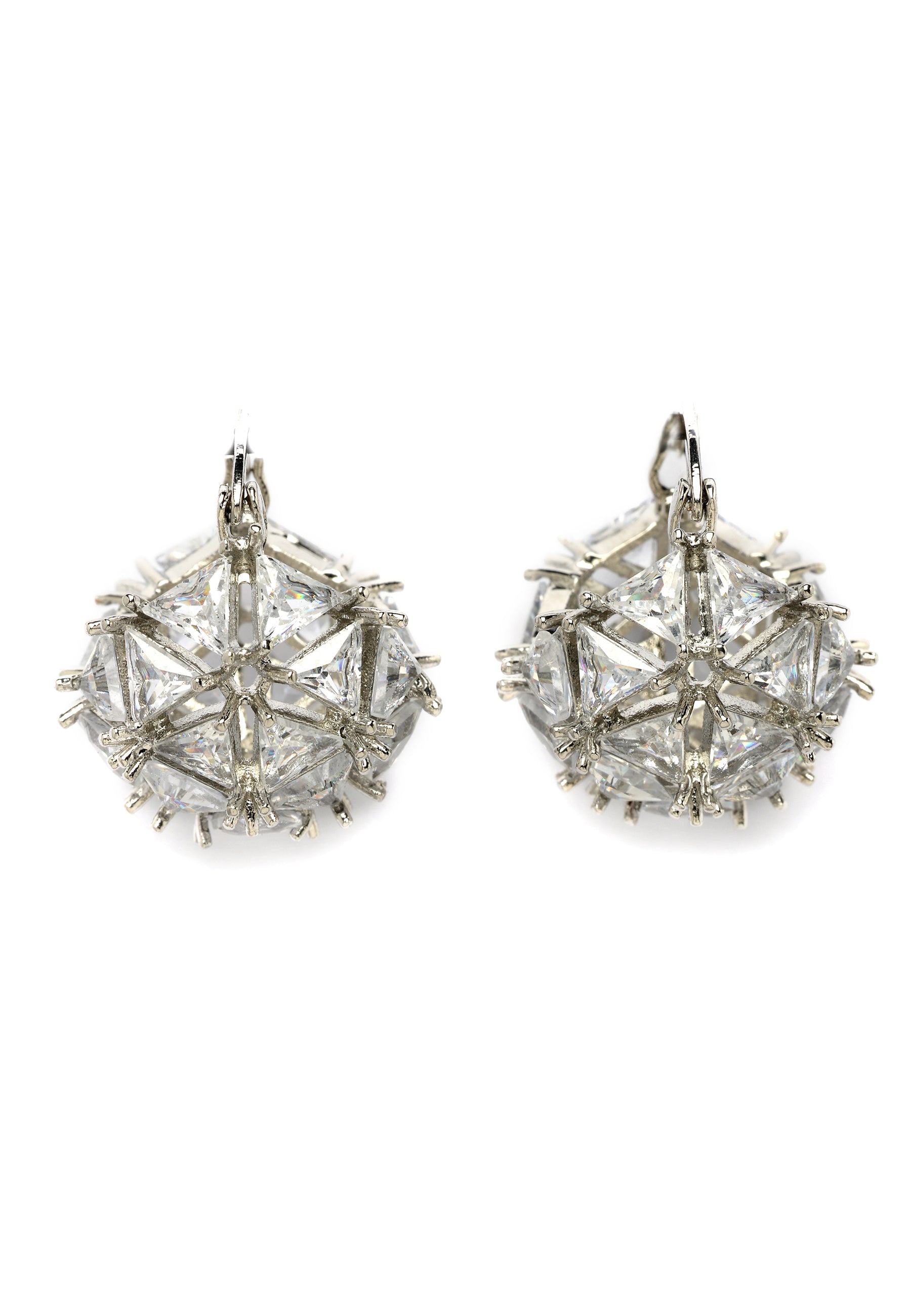 Starlight Cluster Drop Earrings