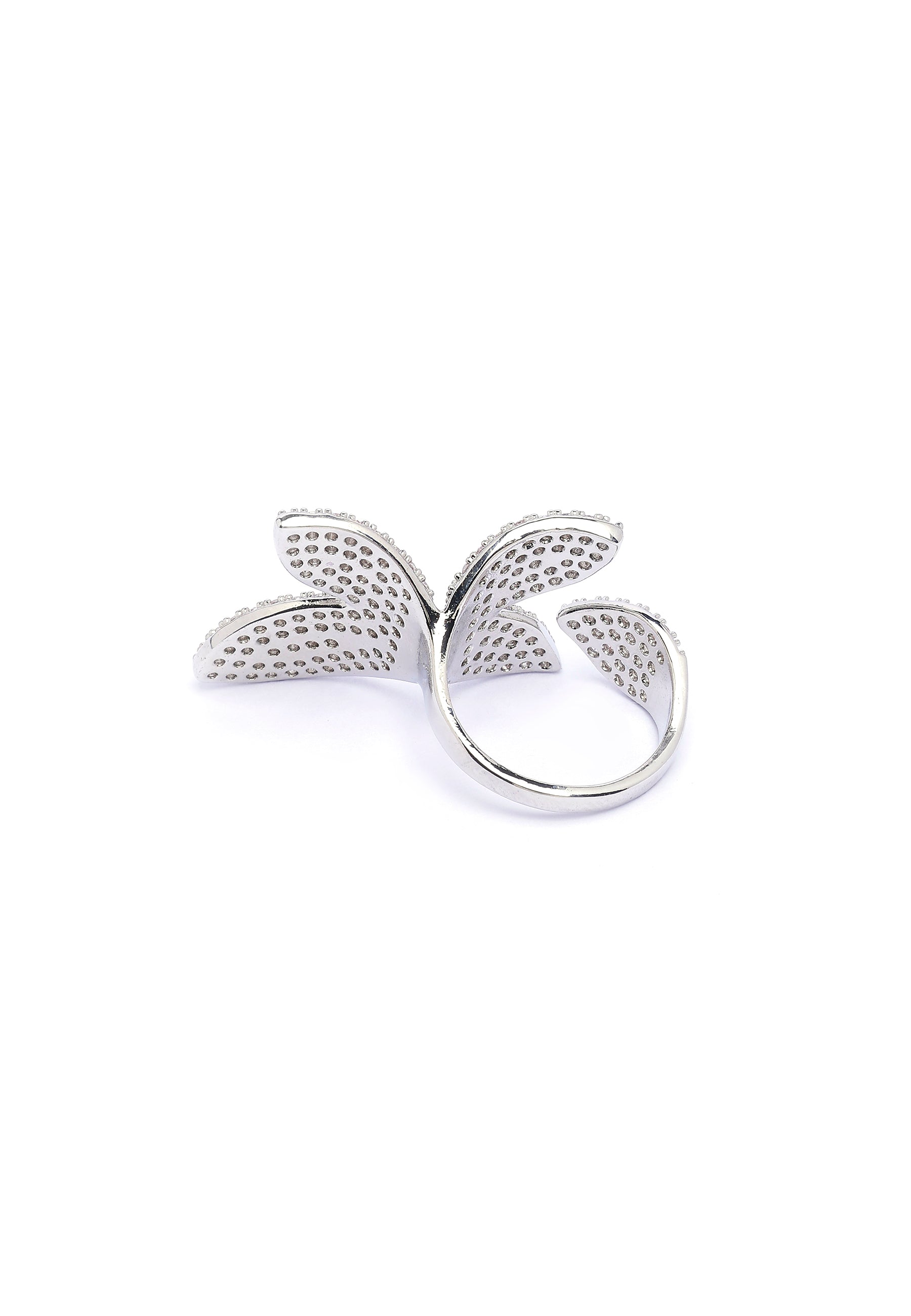 Silver Butterfly Ring