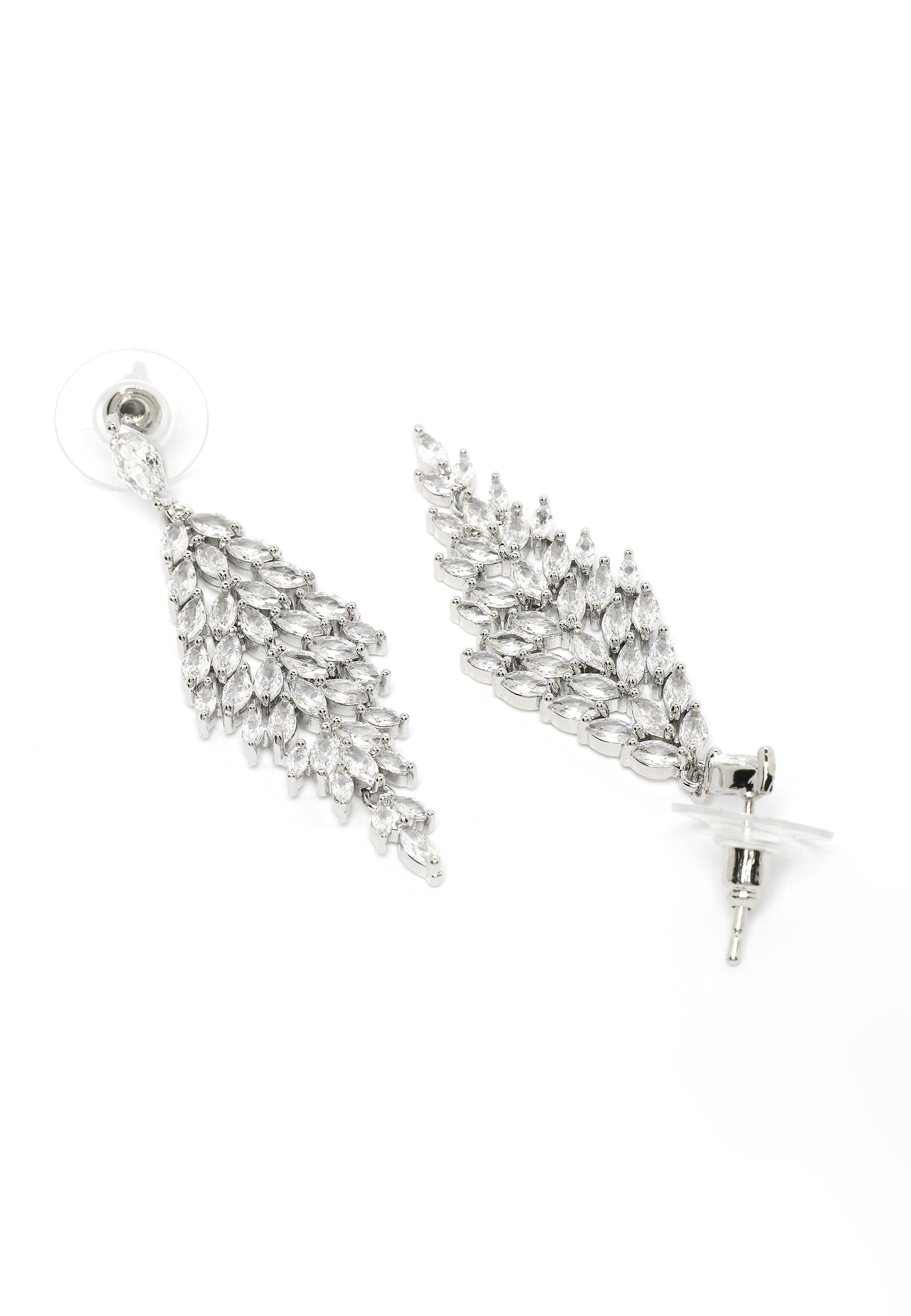 Diamond Dew Drop Earrings