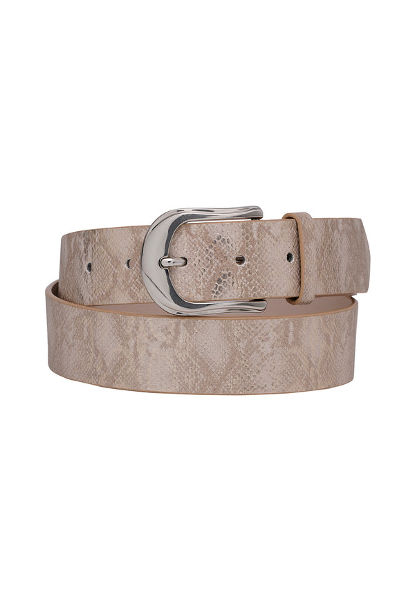 Serpent Print Belt