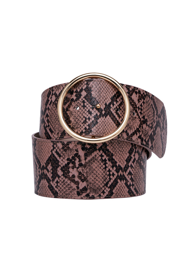 Belt Dúbailte Buckle Le Priont Snaidhm