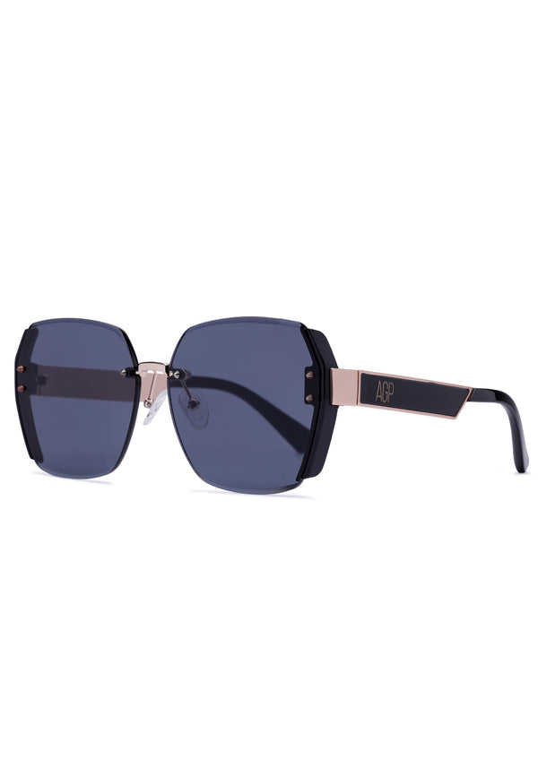 Fette quadratische Sonnenbrille