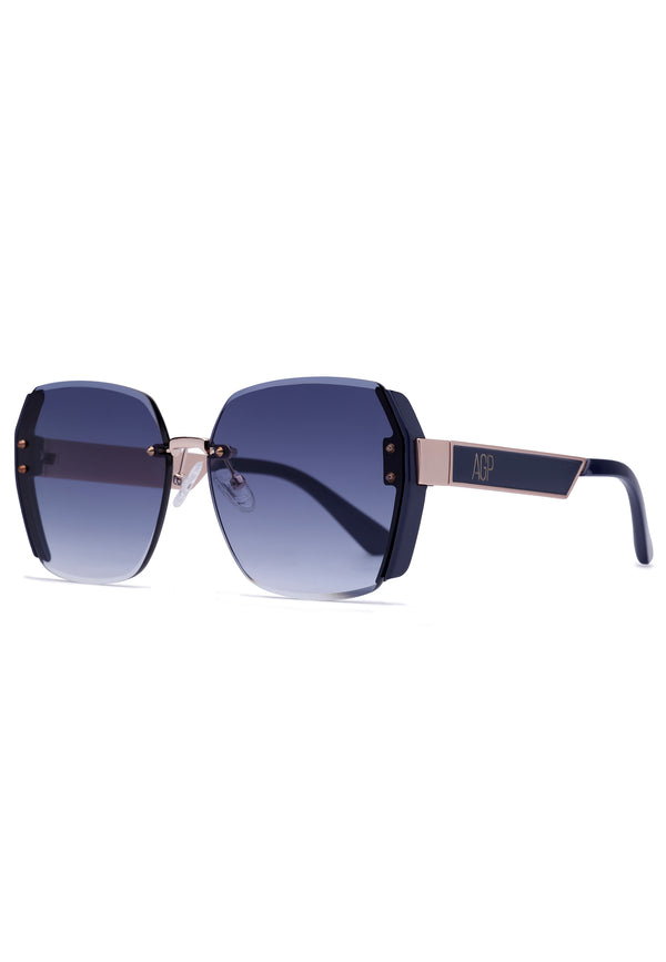 Fette quadratische Sonnenbrille