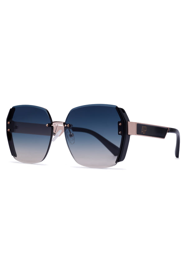 Fette quadratische Sonnenbrille
