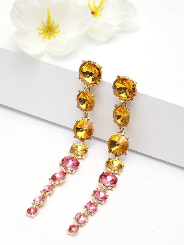 Luxe Crystal Drop Earrings