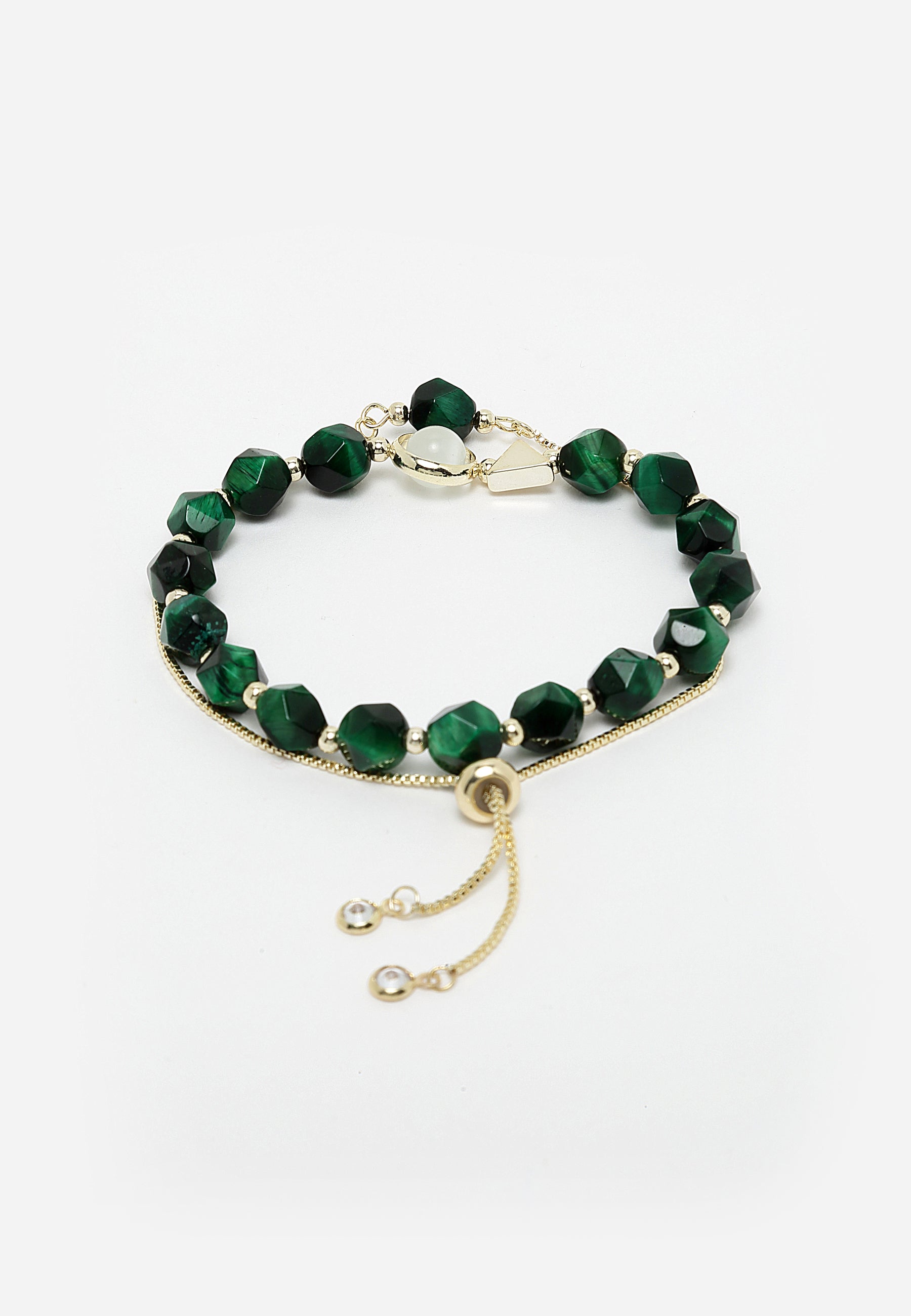 Bracelet Crystal Green