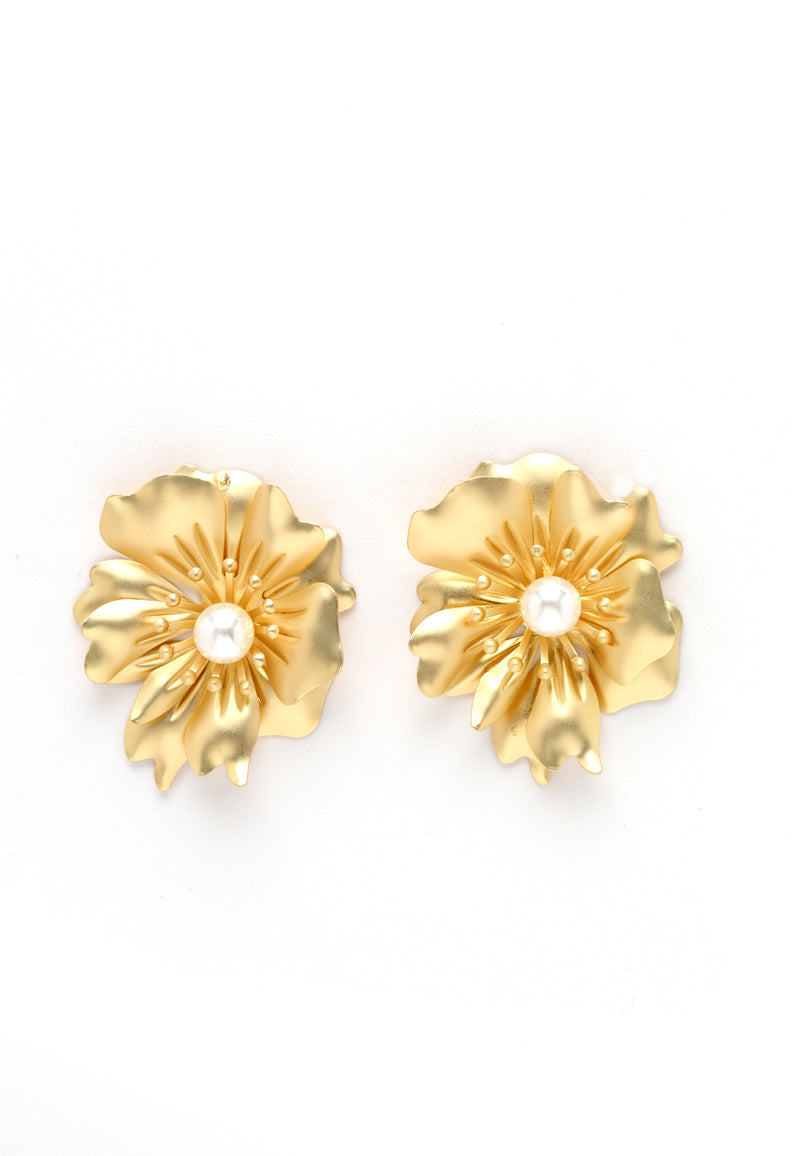 Floral stud Earrings