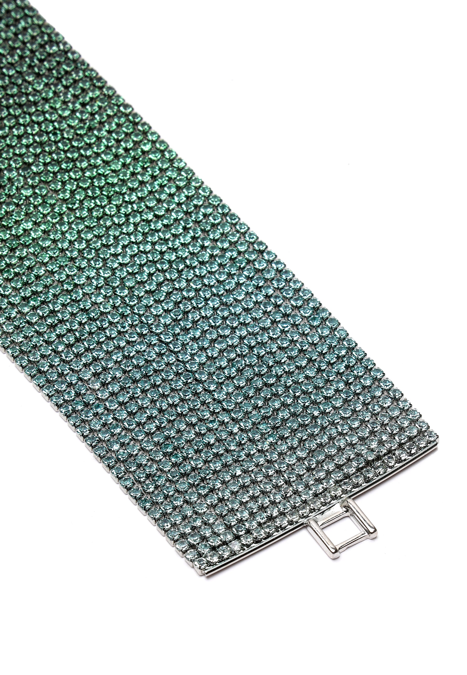 Luxuriöses Diva-Armband in Grün