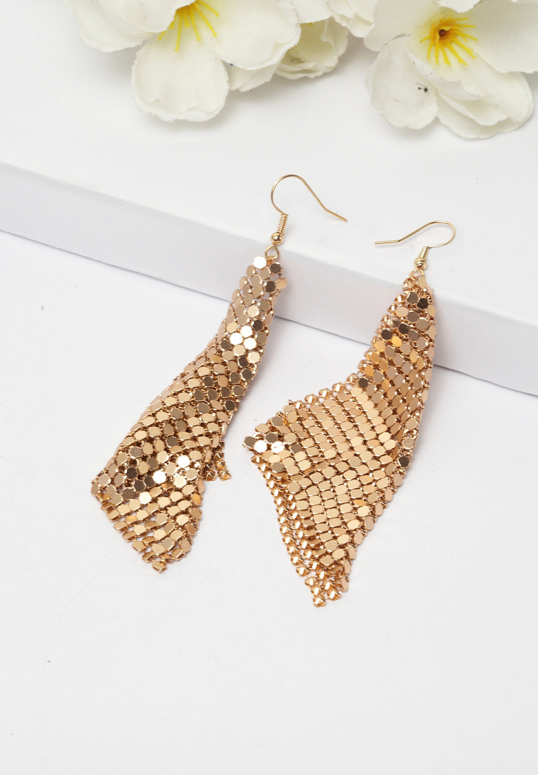 Metallic Gold  Ear Hangings